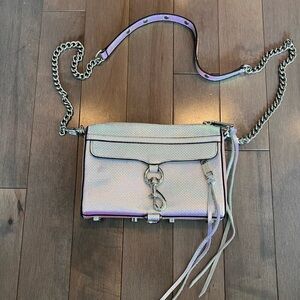 Rebecca Minkoff Opal iridescent mini m.a.c. crossbody bag